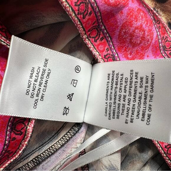 Camilla Pant With Insert Side Panels size M Lotus Lovers Size M #0006 - Picture 13 of 13